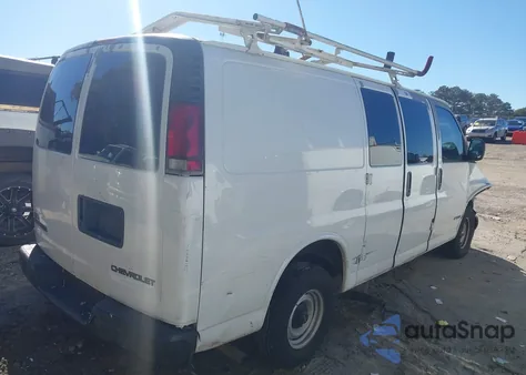 2001 Chevrolet Express из США, поврежденный, VIN 1GCEG15W411124952